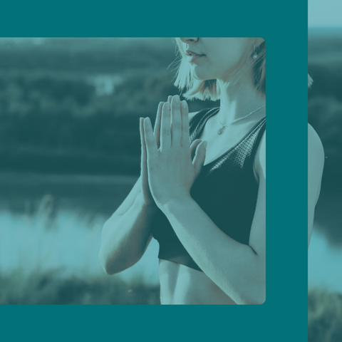 woman doing meditation