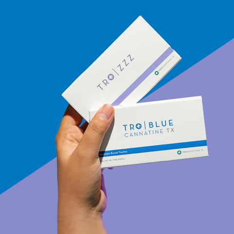 Person holding AM/PM bundle