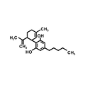 Cannabidiol or CBD in chemical notation