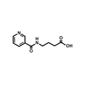 Nicotinoyl Gaba in chemical notation