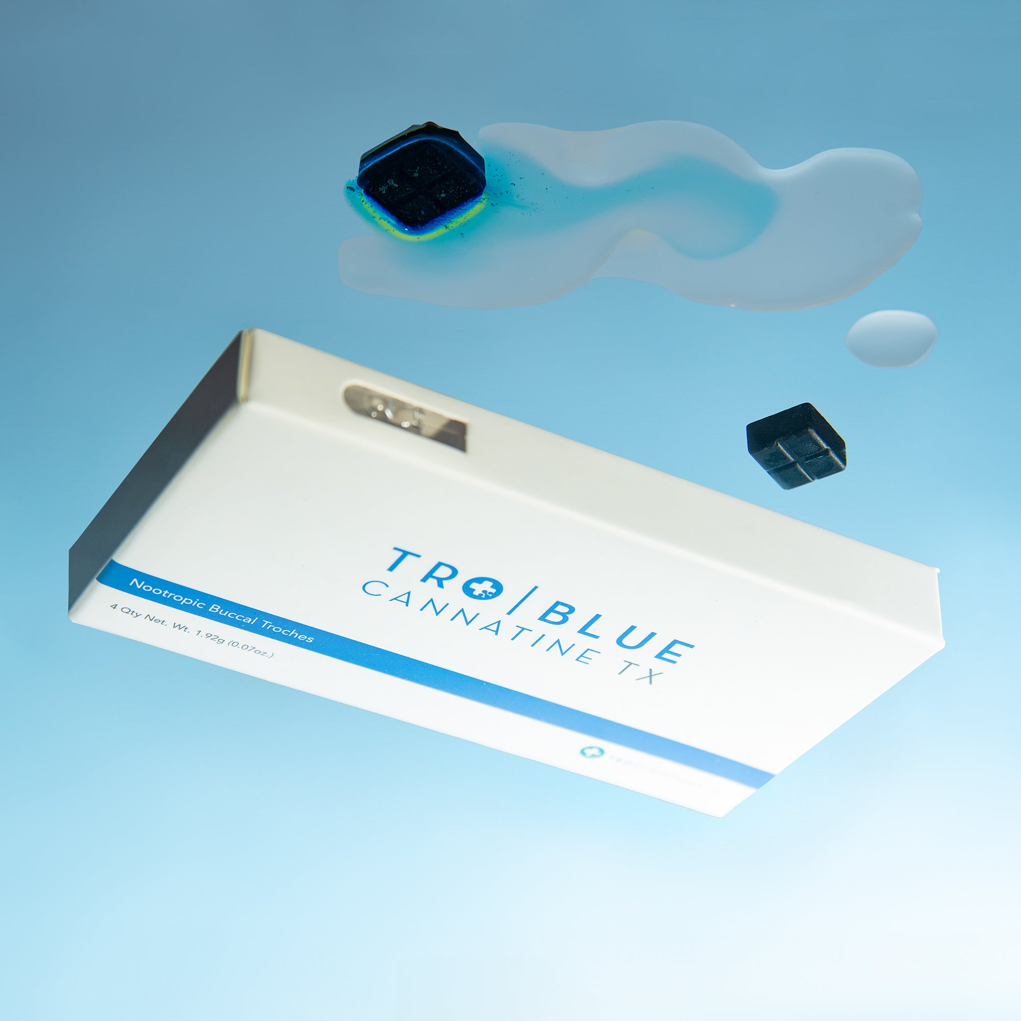 Tro Blue packaging