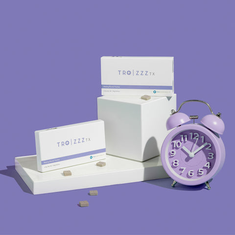Tro Zzz product portrait with clock