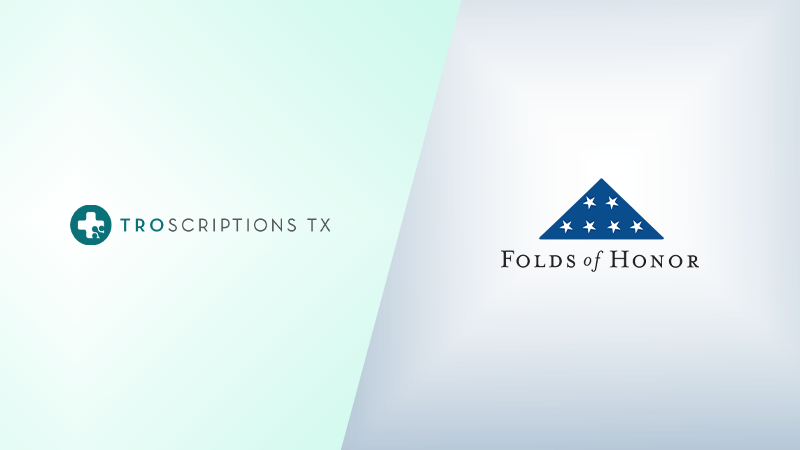 This Memorial Day, Every Troscriptions Order Helps Fund a Scholarship