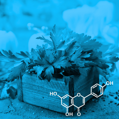 What are some natural sources of apigenin?
