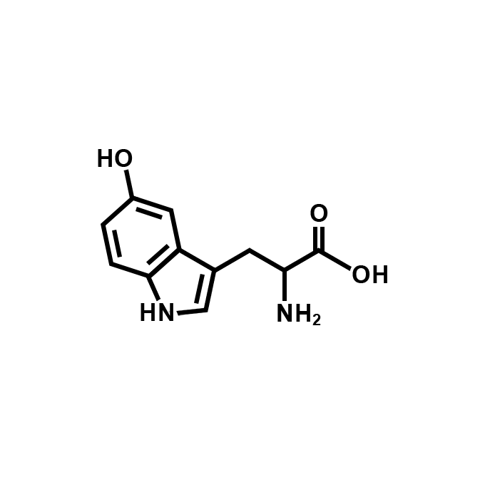 5-HTP in chemical notation