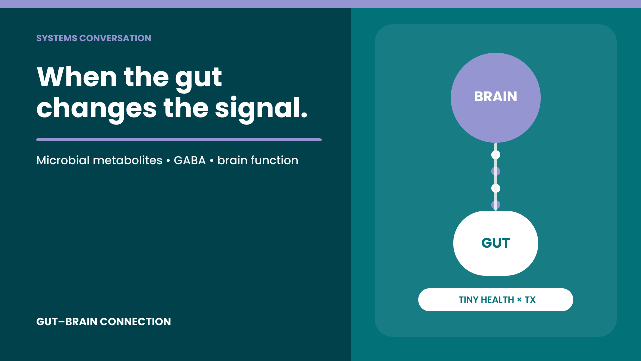 Troscriptions & Tiny Health: The Missing Link in Anxiety, Insomnia & Depression: GABA, the Gut, and the Leaky Brain Connection