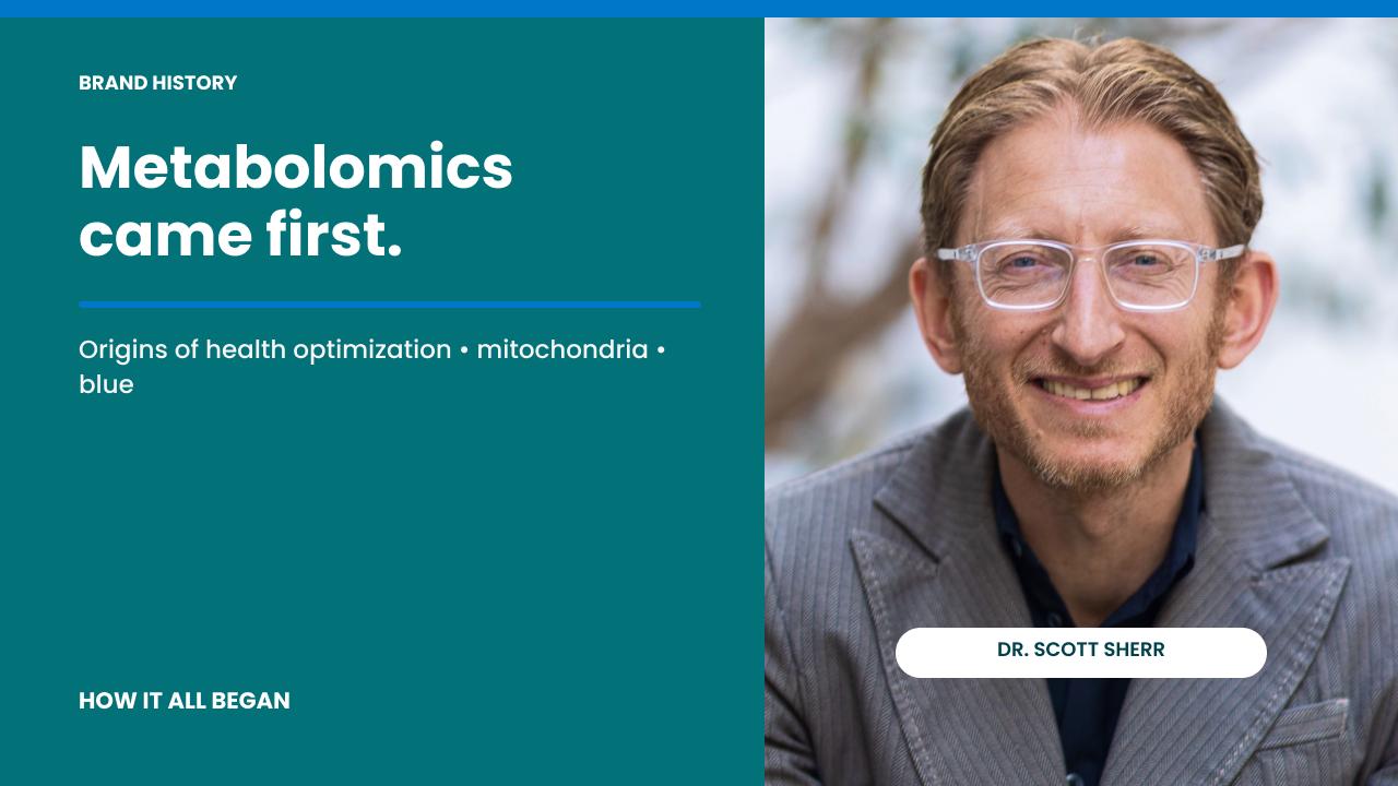 How it all Began: Metabolomics, Health Optimization Medicine, and Methylene Blue