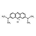 Methylene Blue in chemical notation