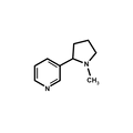 Nicotine in chemical notation