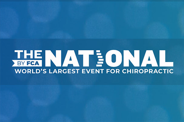 logo of The National by the Florida Chiropractic Association