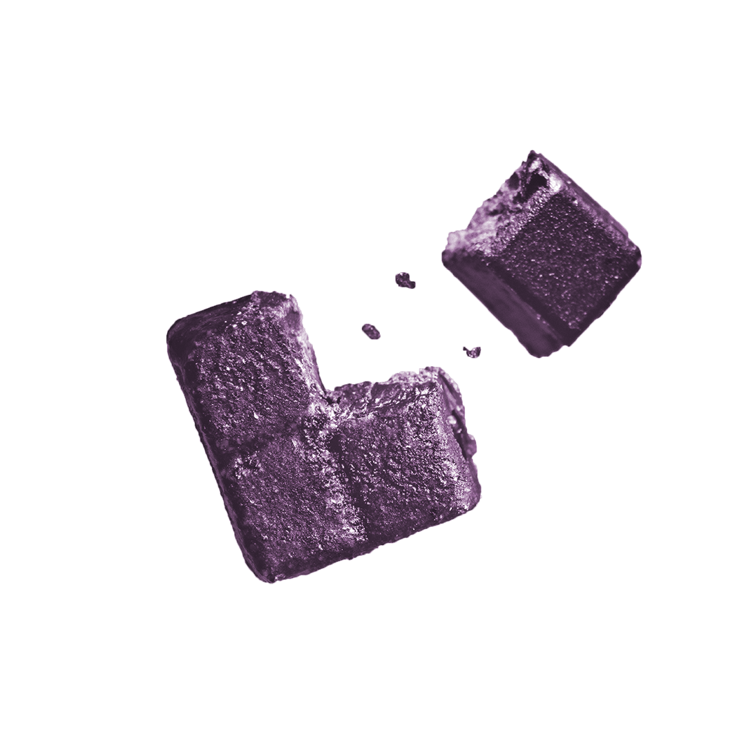 A full troche of Tro Zzz with a quarter separated