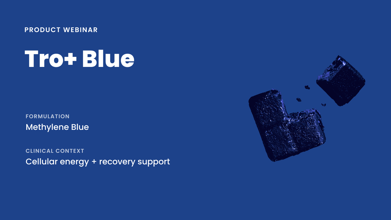 Tro+ Blue Webinar