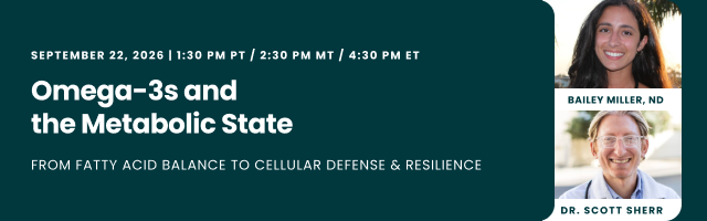 Omega-3s and the Metabolic State: From Fatty Acid Balance to Cellular Defense and Resilience